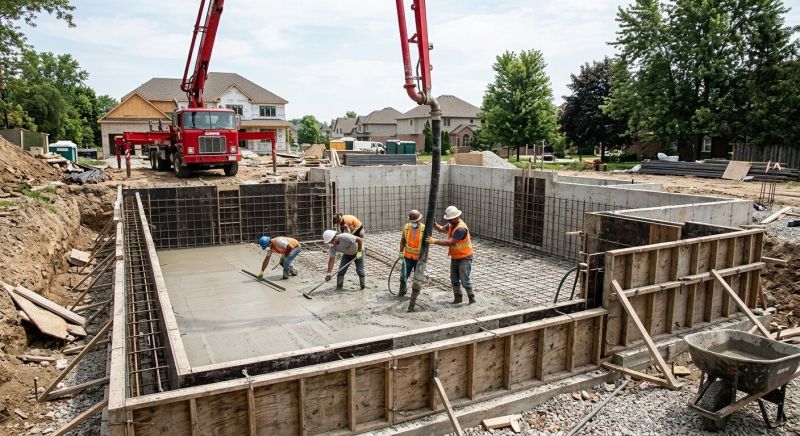 Basement Concrete Pouring in Weatherford, TX
