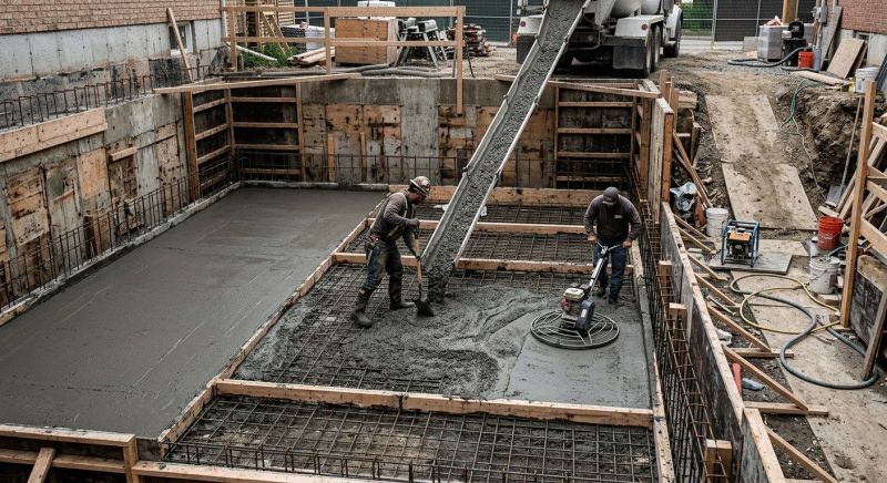Basement Concrete Pouring in Weatherford, TX