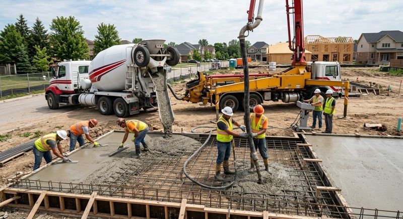 Cement Pouring Service in Weatherford, TX