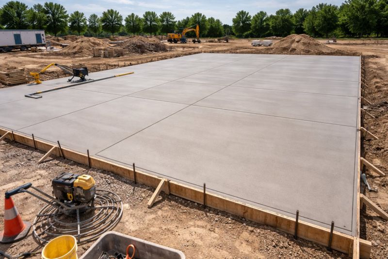 Commercial Slab Construction in Mineral Wells, TX