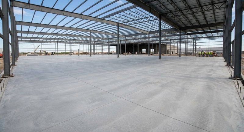 Commercial Slab Installation in Aledo, TX