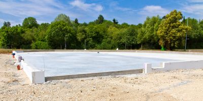Commercial Slab Installation in Aledo, TX