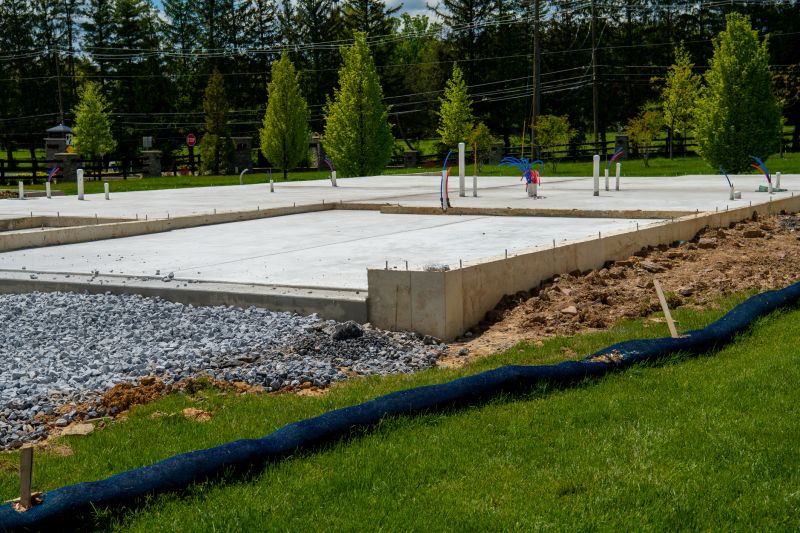 Commercial Slab Installation in Cresson, TX