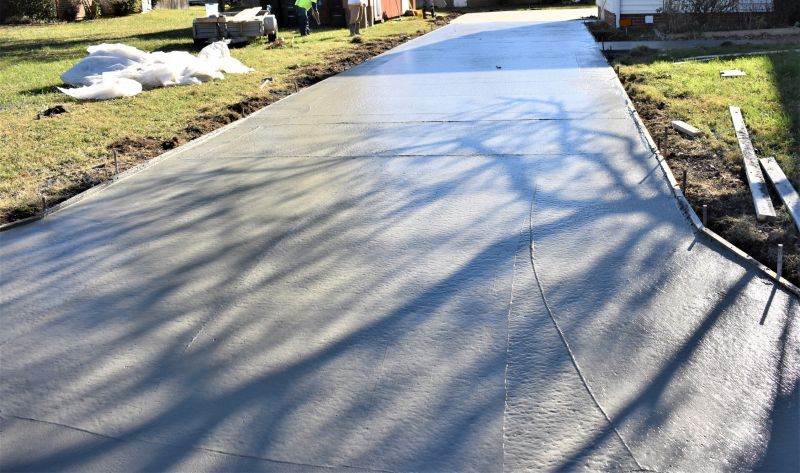Concrete Apron Installation in Weatherford, TX