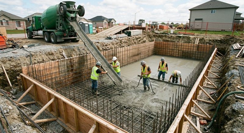 Concrete Basement Pouring in Weatherford, TX