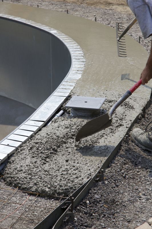Concrete Deck Installation in Springtown, TX