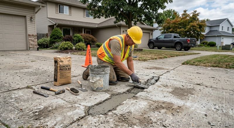 Concrete Driveway Replacement in Springtown, TX