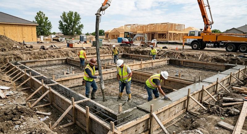 Concrete Foundation Installation in Cresson, TX