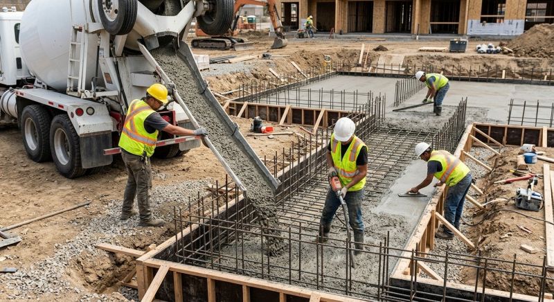 Concrete Foundation Pouring in Weatherford, TX