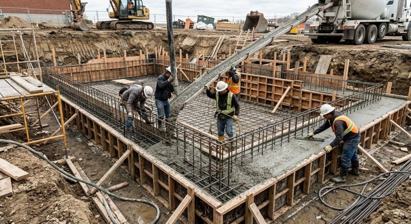 Concrete Foundation Pouring in Weatherford, TX