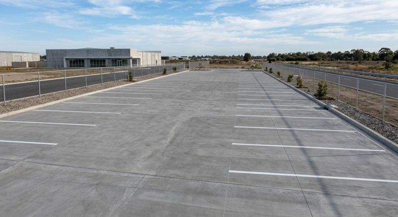 Concrete Parking Installation in Aledo, TX