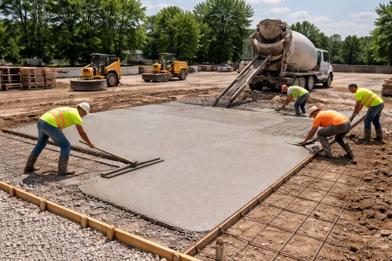 Concrete Parking Installation in Palo Pinto County, TX