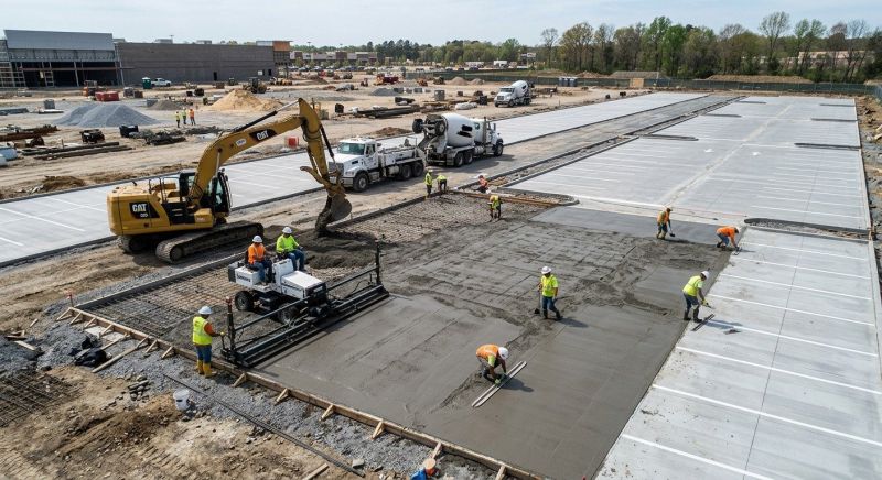 Concrete Parking Installation in Parker County, TX