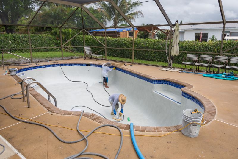 Concrete Pool Patio Installation in Weatherford, TX