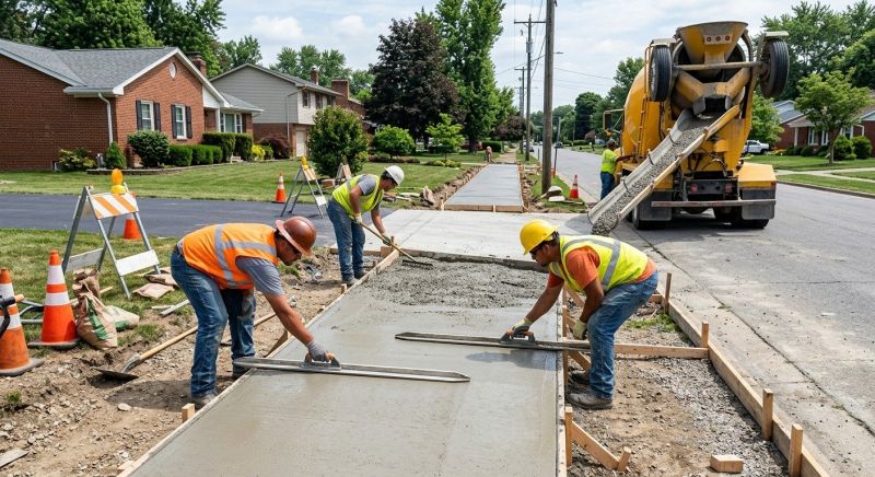 Concrete Ramp Construction in Weatherford, TX