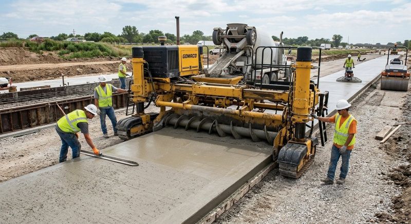 Concrete Road Paving in Weatherford, TX