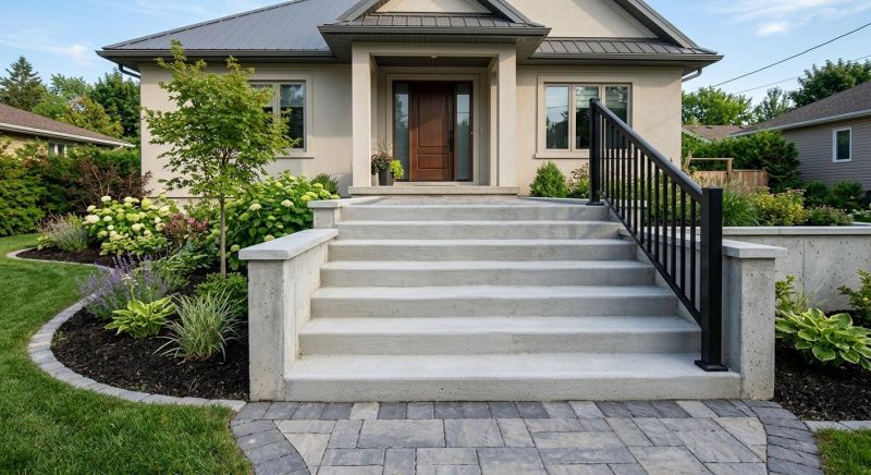 Concrete Stairs Construction in Aledo, TX