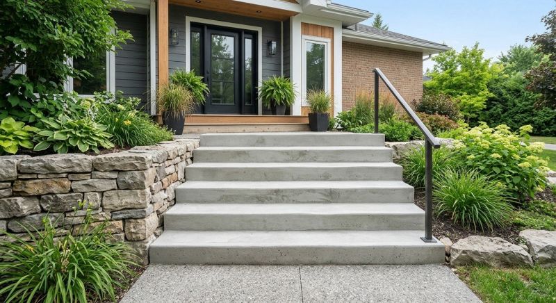Concrete Stairs Construction in Azle, TX