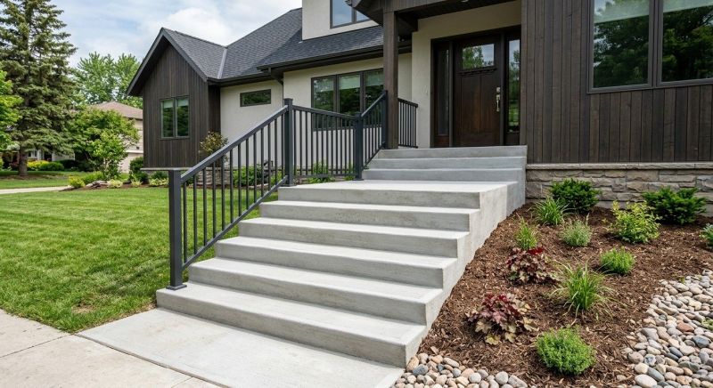 Concrete Stairs Construction in Cresson, TX