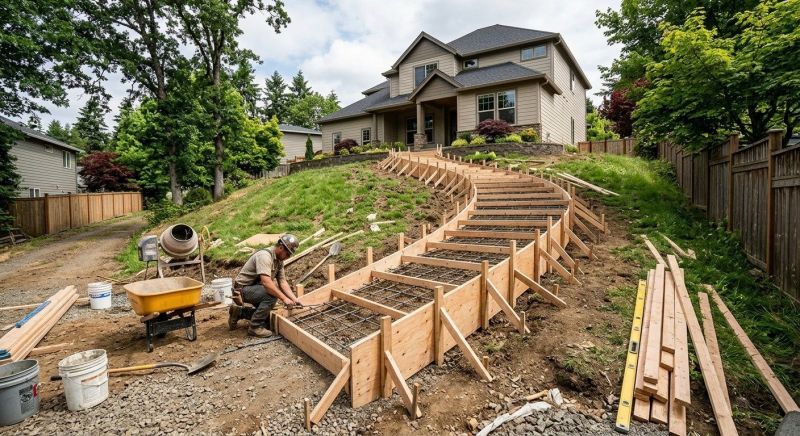 Concrete Stairs Construction in Palo Pinto County, TX