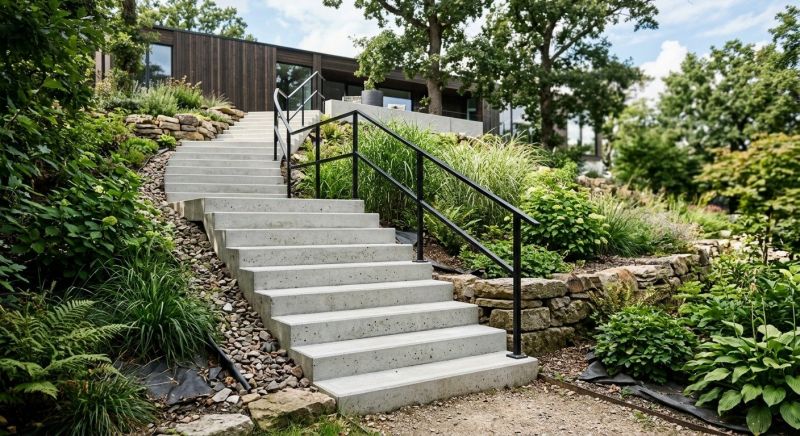 Concrete Stairs Installation in Mineral Wells, TX