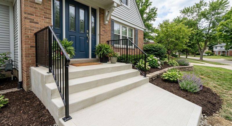 Concrete Steps Replacement in Weatherford, TX