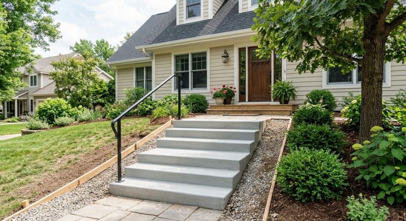 Concrete Steps Replacement in Parker County, TX