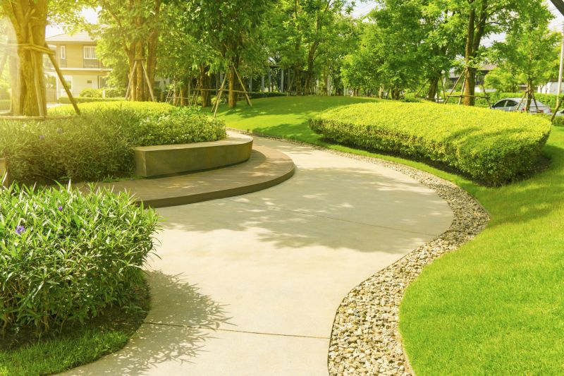 Concrete Walkway Installation in Azle, TX
