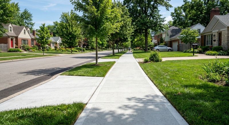 Concrete Walkway Installation in Paradise, TX