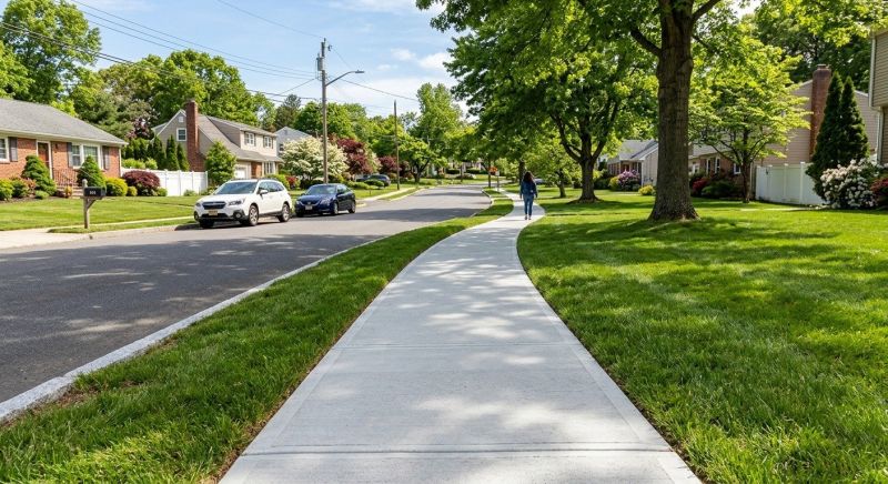 Concrete Walkway Installation in Parker County, TX