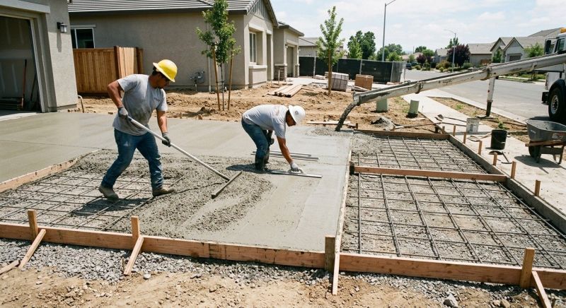 Driveway Slab Installation in Mineral Wells, TX