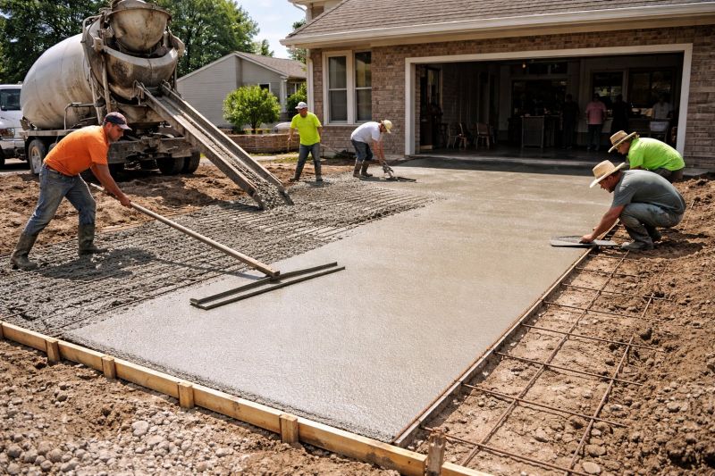 Driveway Slab Installation in Mineral Wells, TX