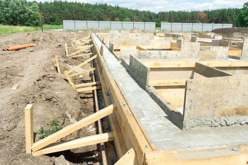 Foundation Footer Installation in Weatherford, TX