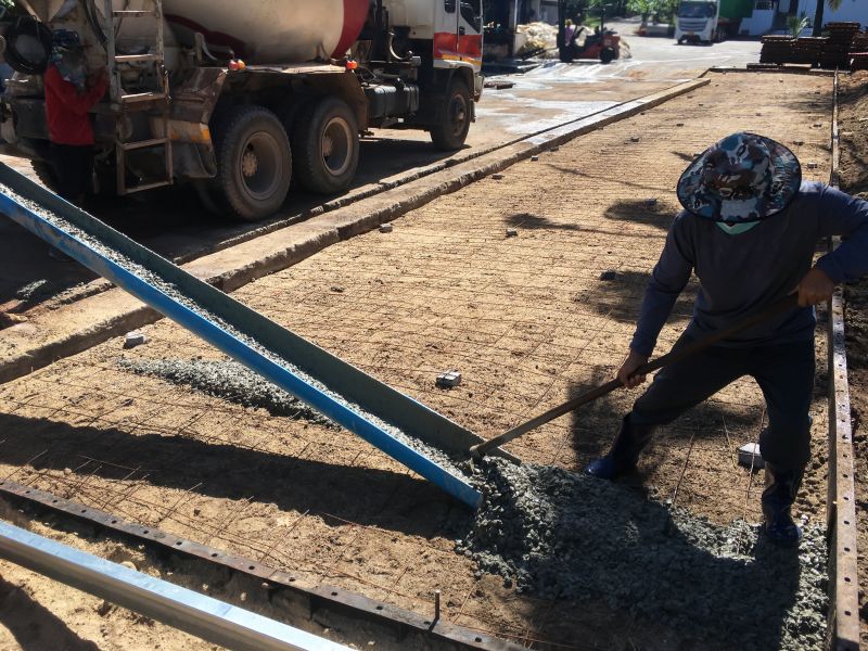 Foundation Pouring in Weatherford, TX
