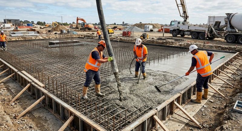 Foundation Wall Pouring in Azle, TX