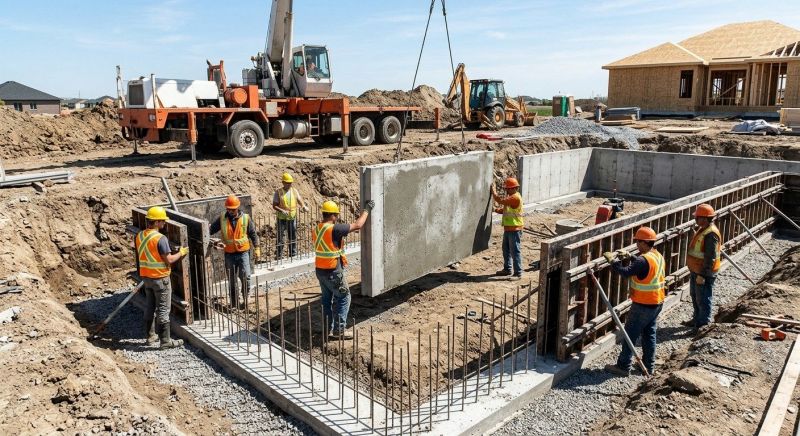 Foundation Wall Pouring in Weatherford, TX