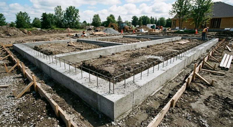 House Footing Construction in Weatherford, TX