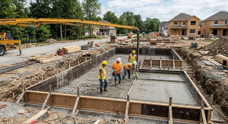 House Foundation Installation in Weatherford, TX
