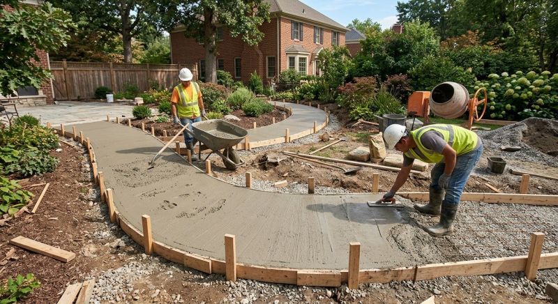Pathway Pouring in Weatherford, TX