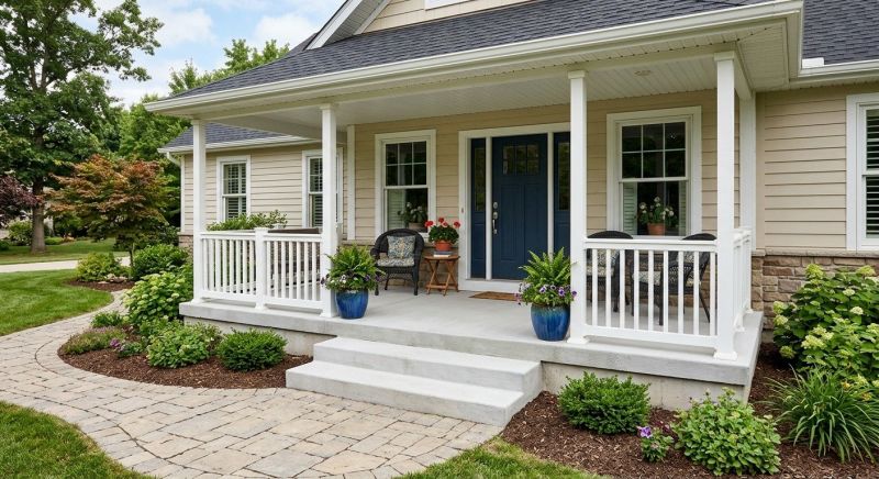 Porch Enlargement in Azle, TX