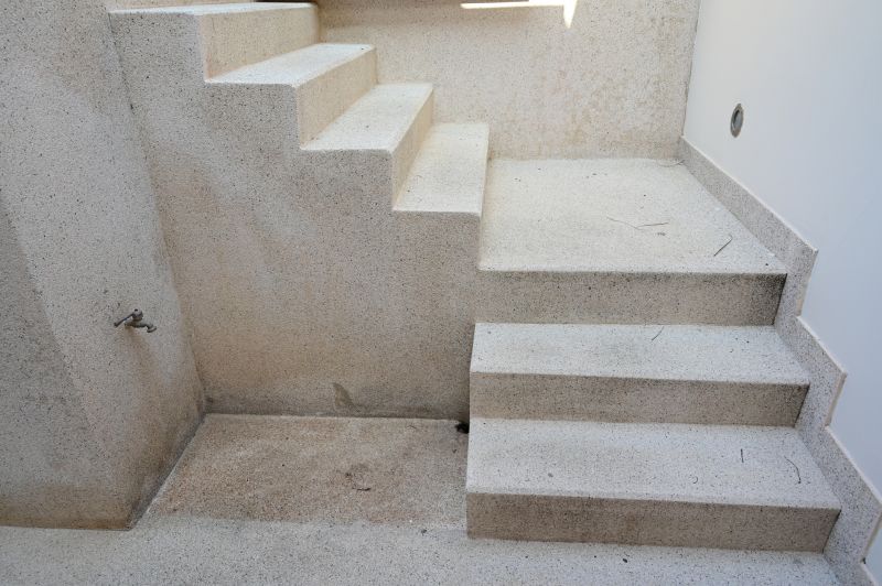 Poured Steps Installation in Cresson, TX