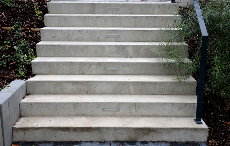 Poured Steps Installation in Weatherford, TX