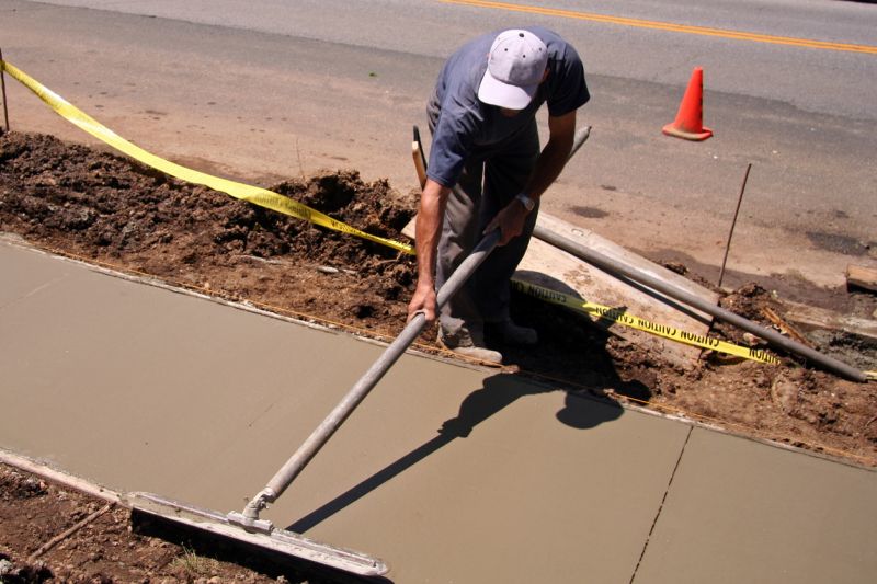 Sidewalk Construction in Parker County, TX