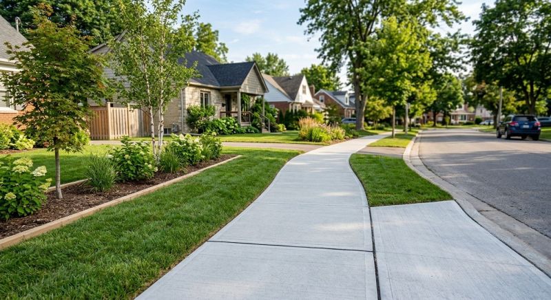 Sidewalk Enlargement in Weatherford, TX