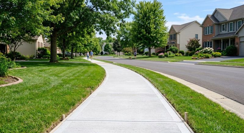 Sidewalk Paving in Parker County, TX