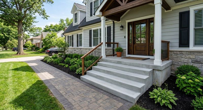 Veranda Pouring in Azle, TX